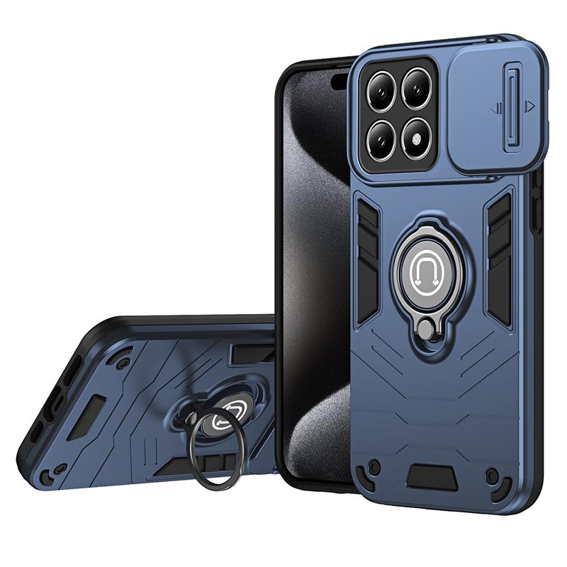 For Xiaomi 14T Slide Camera Lens Protector Armor Case For Xiaomi 14T Pro Magnetic Car Holder Phone Cover For Mi 14T Cases Coque