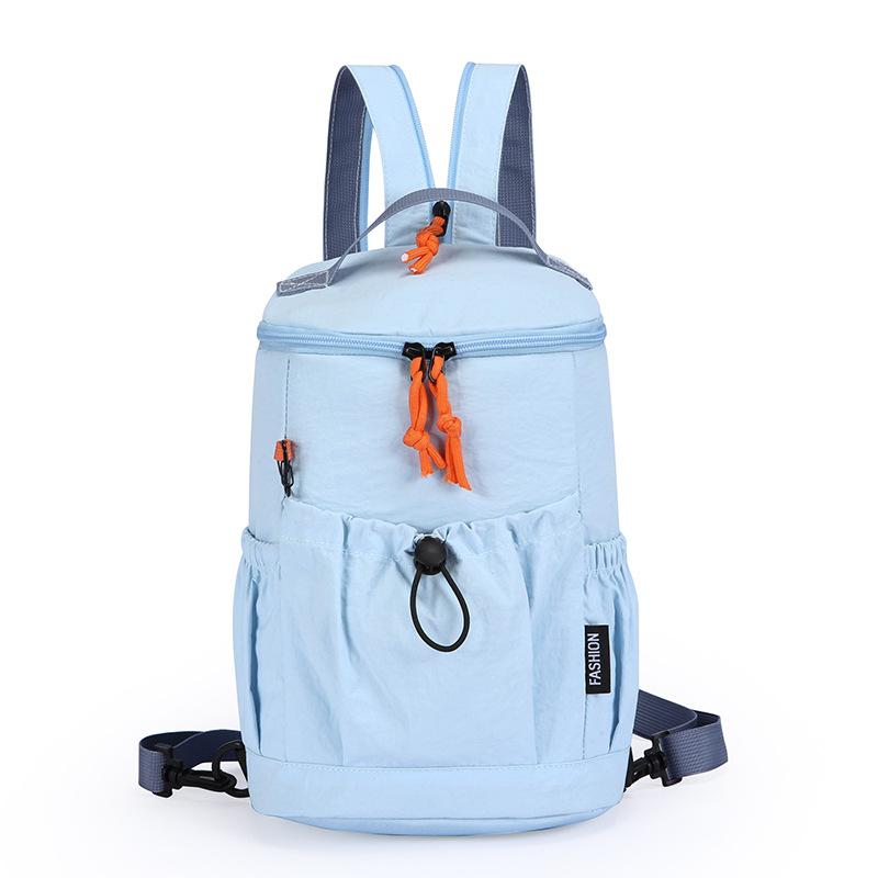 Schoolbag New Versatile Outdoor Multifunctional Backpack Student Male and Female Couples Casual Breast Bag Lightweight Large Capacity Backpack
