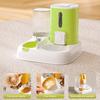 Automatic Pet Feeder 2-in-1 Pet Food Feeder And Water Dispenser Large Capacity Cat Feeding Station for Small Medium Cats Dogs
