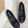 Spring and Summer Low-heeled Work Shoes, Female Mothers, Hotel Small Leather Shoes, Soft-soled Work Professional Shoes