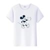Vintage Cartoon Tshirt Mickey Mouse Tops Graphic Clothes Summer Blouses Short Sleeve T-shirt White Tees Unisex