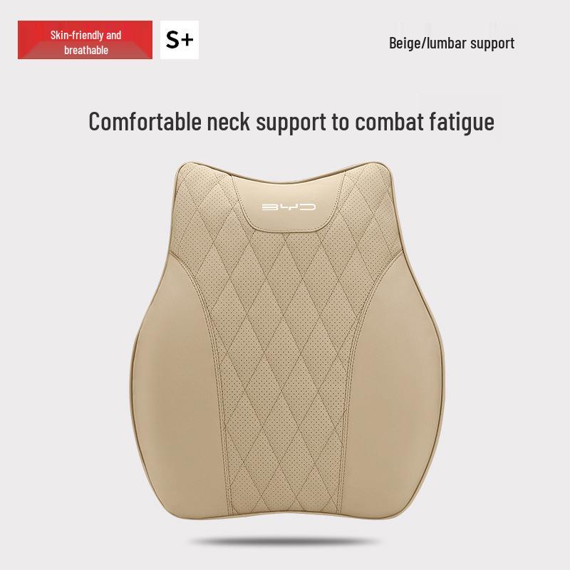 BYD Han EV Headrest Neck Pillow & Lumbar Support Cushion for Tang DMI/Qin Plus DMI/Song L
