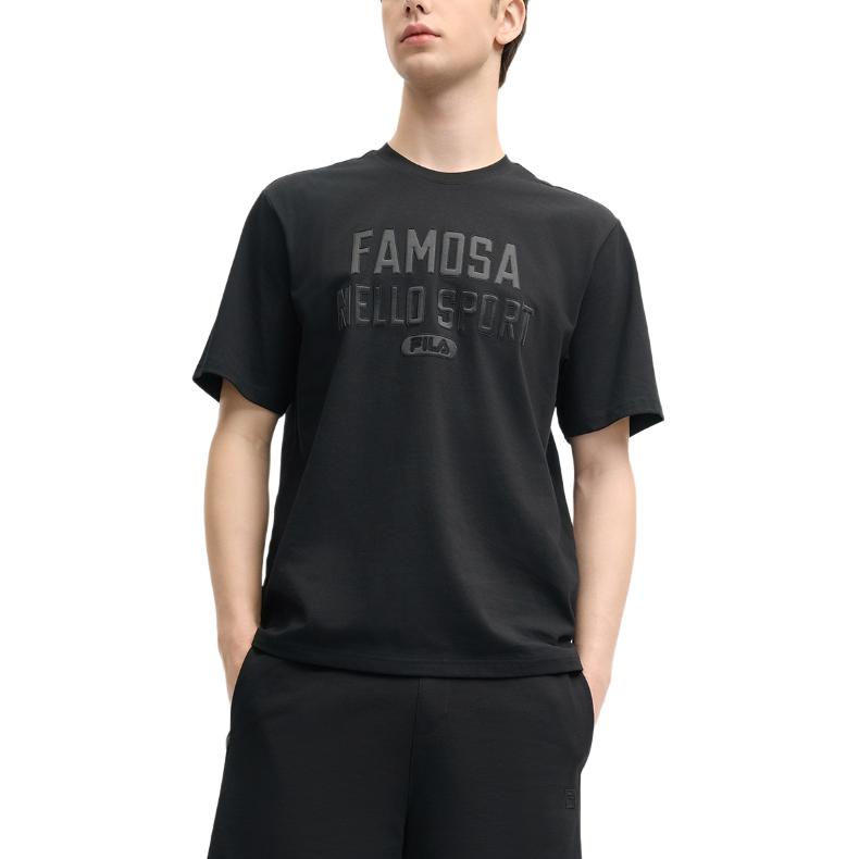 Fila MILANO T Shirt Men's Jet Black BK F11M525101F-BK