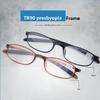 Retro Style Oval Small Frame Reading Glasses Ultralight Clear Lens Presbyopic Glasses Eyewear Frame Unisex For Elder Gifts