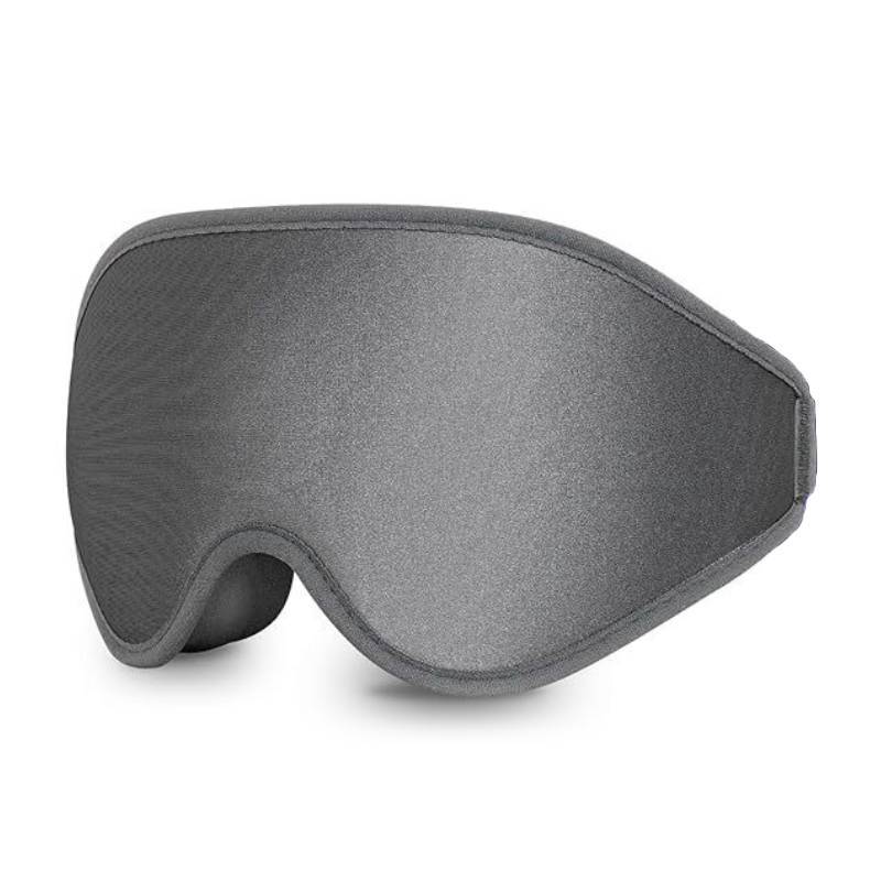 Modern Minimalist Sleep Mask With Adjustable Breathable Polyester For Travel Rest