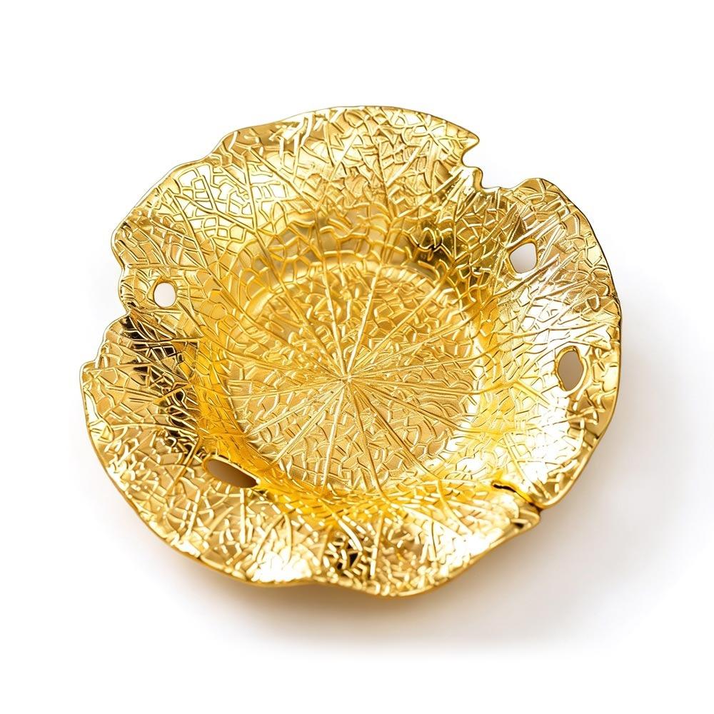 Exquisites Metall-Untersetzer Eleganter Tassenhalter Chinesischer Stil Isolierunterlage Heimdekoration