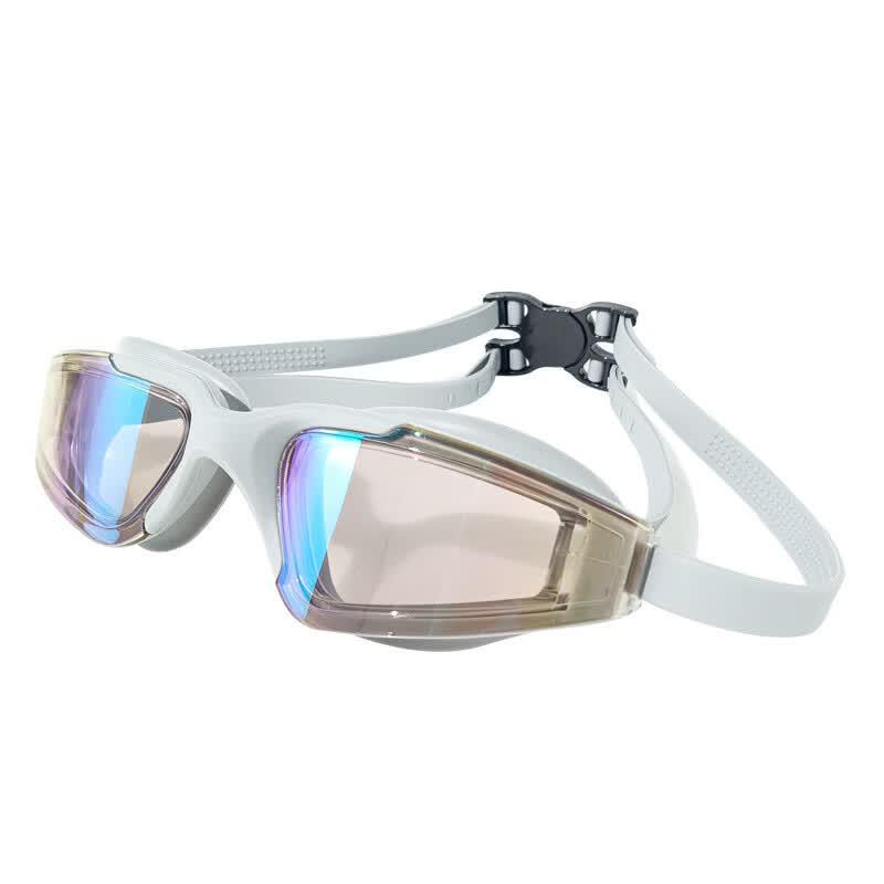 Bath Battle Large Frame Waterproof Anti-fog HD Swimming Goggles