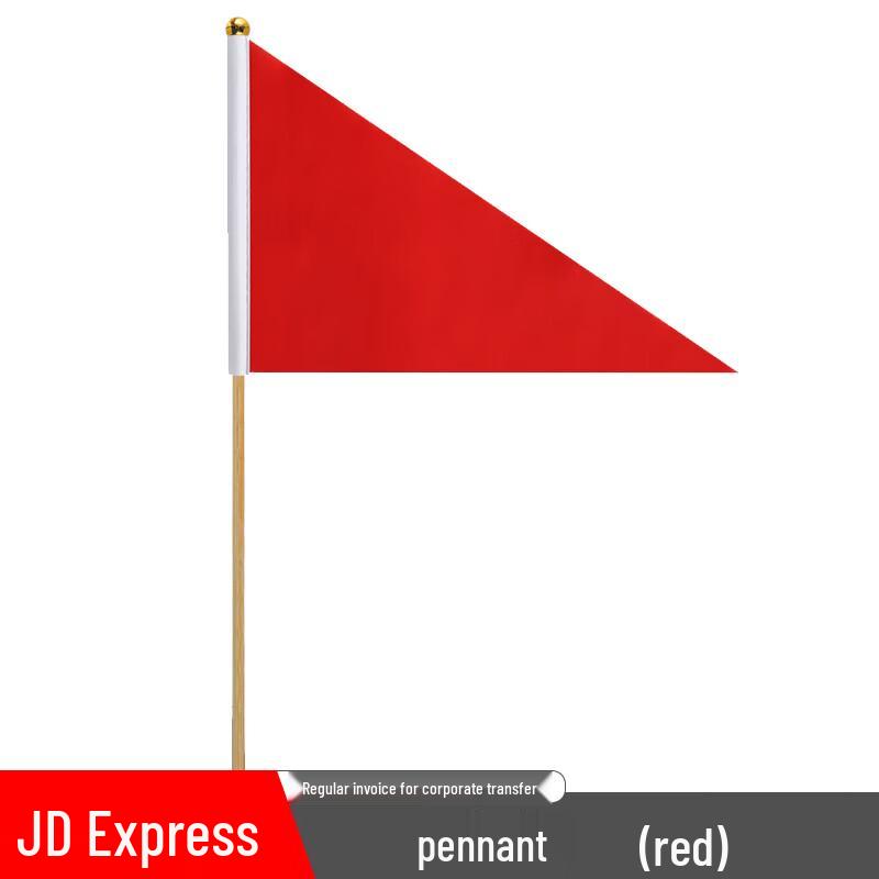 Triangular Ground Marker Flags for Sandbox Models