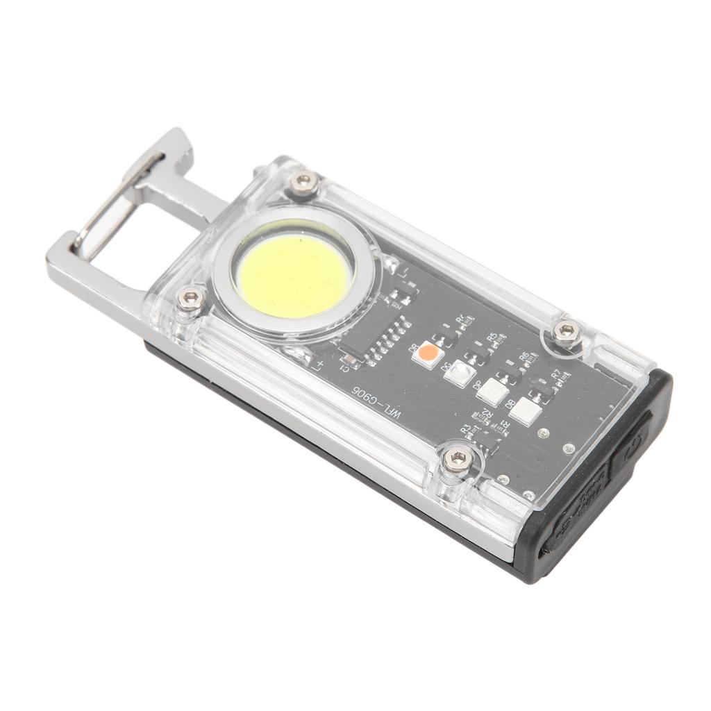 Mini LED Taschenlampe Multifunktional Starkes Licht Tragbar Wiederaufladbar Magnetische Saugkraft Mehrere Modi Kleine Taschenlampe