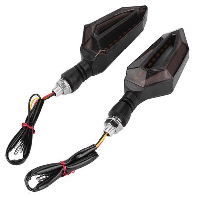 2 Pezzi Moto Led Indicatori di Direzione Lampada Indicatori di Svolta Adatto per Honda