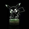 Pikachu 3D Night Light: Remote-Controlled, 7-Color Touch Desk Lamp Gift.