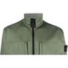 STONE ISLAND Compass Badge Zip-Up Jacket Green Men Outerwear 751510802-V0055