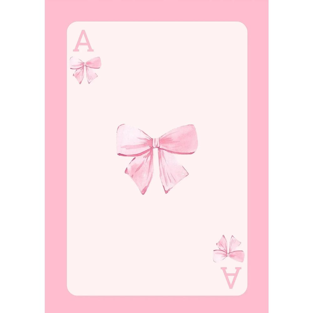 Painting for Room Office School Decoration Fashion Pink Bows Cherry Ball Zebra Wall Art Poster Canvas Stuff Home Decor