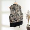 New product 2025 new unique chic super good-looking retro vest embroidered annual top