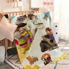 CartoonT-The Bad G-Guys2 Movie Blanket Soft Comfortable Nap Plush Suitable For Iiving Room Office Bedroom Birthday Home Kid Gift