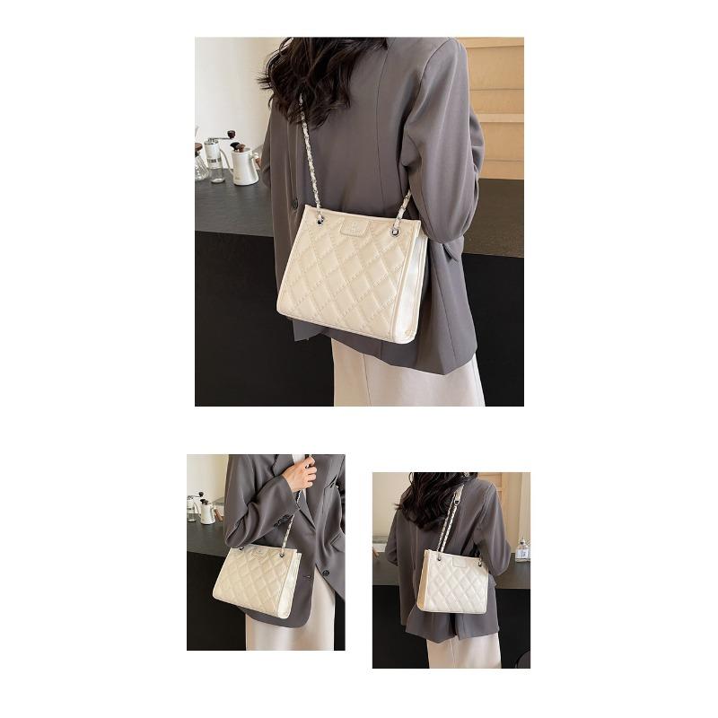 حقيبة كروس عالية الجودة، حقيبة حمل بسيطة، حقيبة نسائية جديدة 2024 ذات سعة كبيرة تحت الإبط، حقيبة عصرية متعددة الاستخدامات بكتف واحد