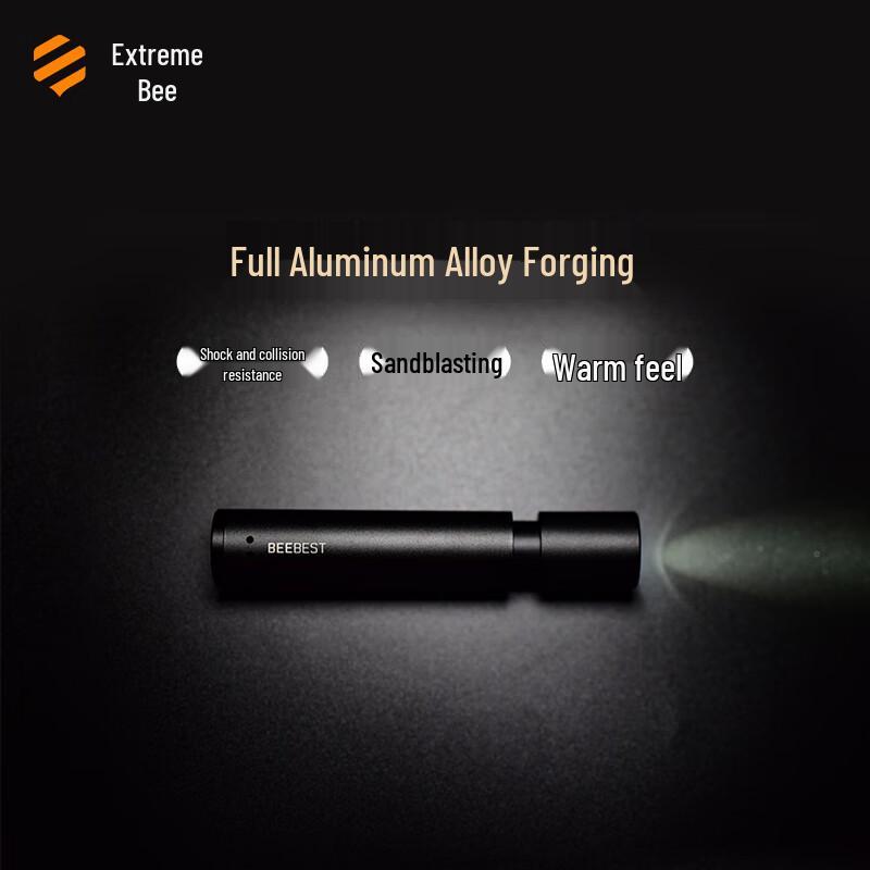 BeeBest Rechargeable Zoom Flashlight