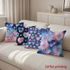 2D Starry Hearts: Dreamy Cushion Covers For Home Pattern Cushion Cover Suitable For Sofa Bedroom Car Pillow Cover