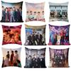 Of The Soul 7 Print Pillow Case Decorative Kpop Bangtan Boys Cover Cushion