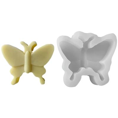 Durable Silicone Mold Handmade Soap Moulds Beautiful Butterfly Shaped Easy To Use Epoxy Resin Molds Silicone Material