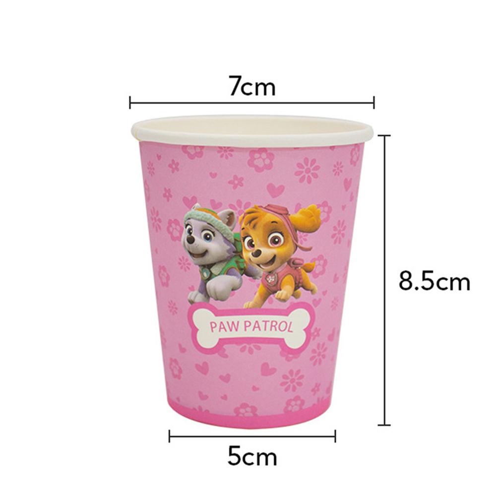 51pcs Paw Dog Patrol Party Tableware Set Includes Plates Napkins Cups Tablecloth