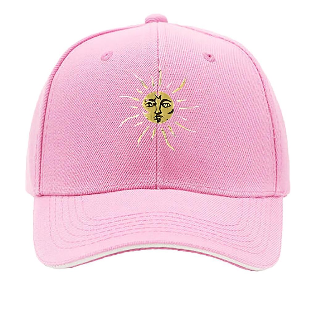 Artistic Metal Sun Wall Decor Hip Hop Hat Fashion Outdoor Sports Sandwich Baseball Cap