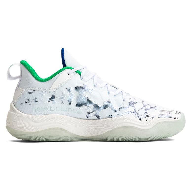 New Balance Jamal Murray x Two WXY V3 Spin Cycle Unisex Sneakers White Team-Royal Kelly-Green BB2WYCS3