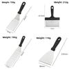 Stainless Steel Steak And Pancake Spatula With Long Handle For Home Kitchen Cooking