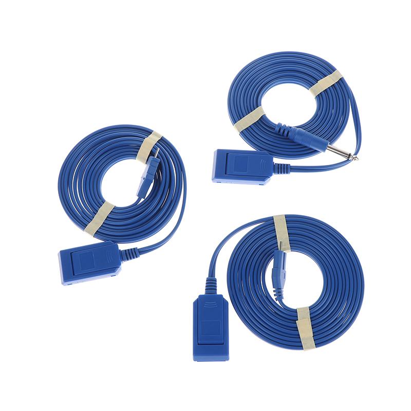Cable Adaptador de Placa de Electrodo Cable de Conexión de Placa Negativa Enchufe de 2,0 mm 6,3 mm para Placa Bipolar Desechable y Placa Monopolar