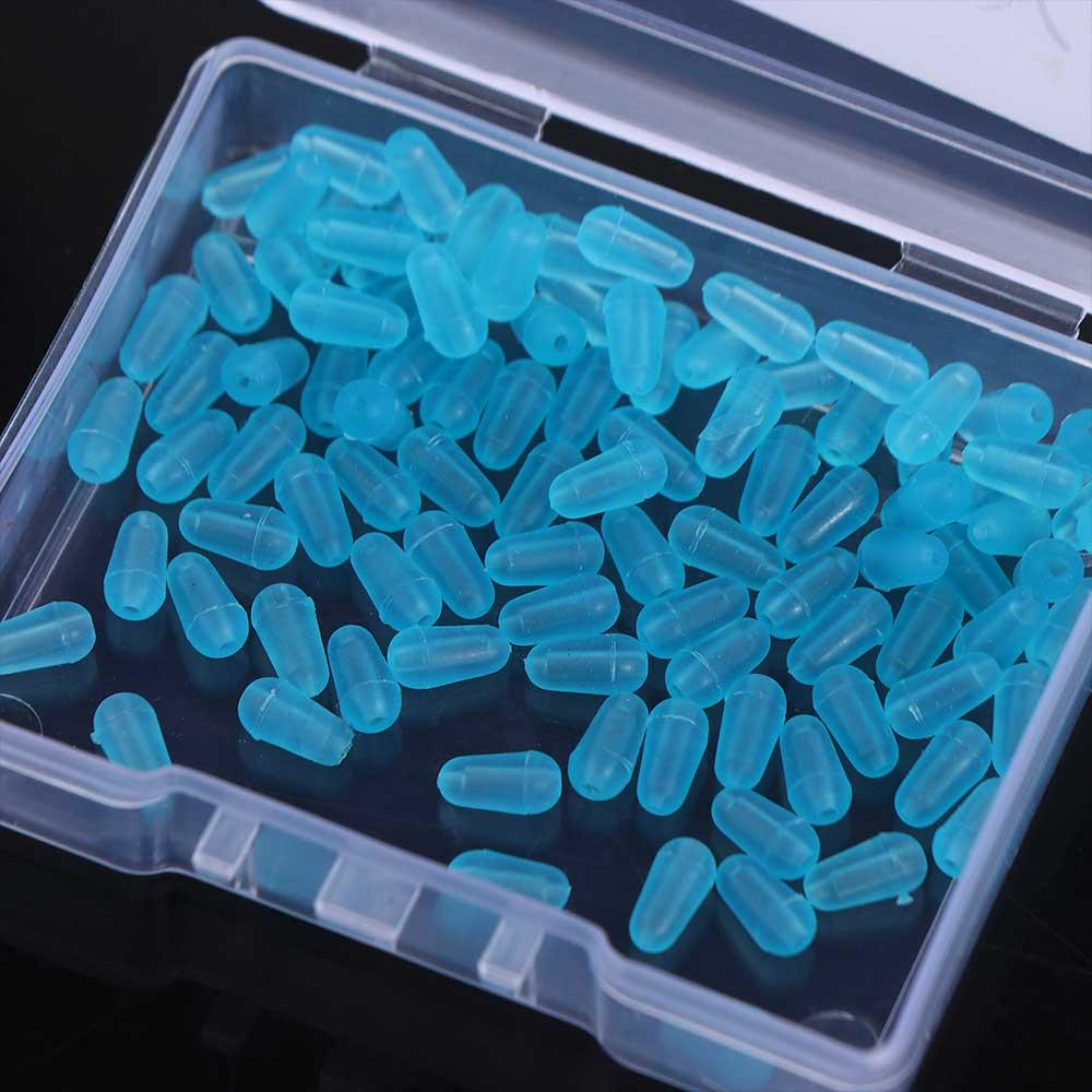 Silicone Space Beans Anti-wrapped Fishing Beans Rubber Space Beans Fishing Bobber Fishing Float