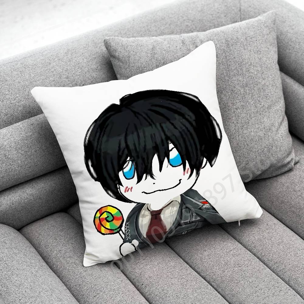 Yi Sang L-Limbus C-Company Throw Pillow Case For 55cm 30cm 50cm 45*45cm 40cm Square Chair Pillowcase Case