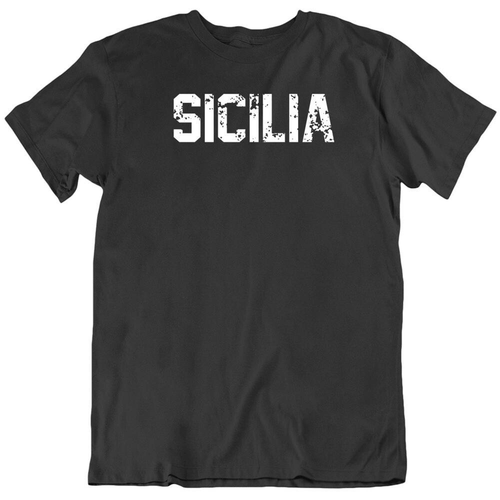 Sicilia Sicily Italian Represent Fan T Shirt Unisex T-Shirt L