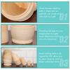 Iplusmile Matryoshka Set of 3 Plain Unpainted Wooden Nesting Wooden Handmade DIY Painting Educational Russian Decorative Gift 3 Sizes Dolls, Kit, Kit,
