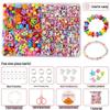 Kids' Handmade Bracelets DIY Gift Set for 8-Year-Old Girls - Beading Materials Included