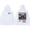 Re del Pop Michael Jackson Felpe con Cappuccio Retro da Tour Abbigliamento da Uomo Felpe con Cappuccio Pullover Stile Hip Hop Harajuku