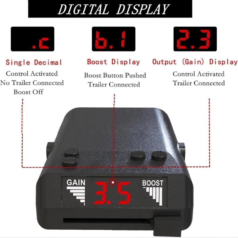 Multiple Axles Compatible Brake Response Optimizer For Trailers Advanced Delay System Lightweight Plastic Housing Hassle Free Setups