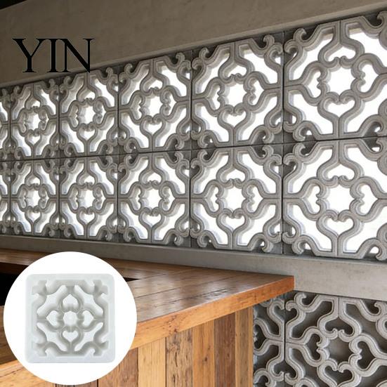 Outdoor Floor Tile DIY Kit Plastic Stepping Stones Mold, Reusable Concrete Mold for Garden Walkway Path Maker, Durable Casting Personalized