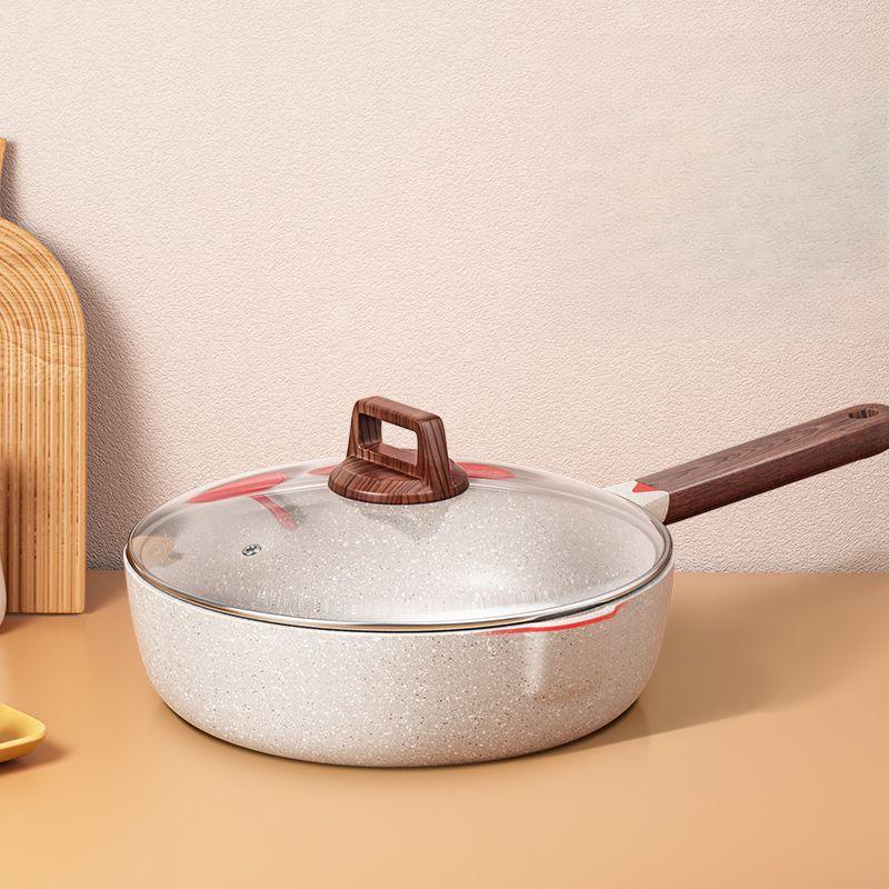 Maifanshi Non Stick Pan Frying Pan Household Frying Pan Frying Pan Flat Bottomed Pan Electromagnetic Gas Stove Dual-use