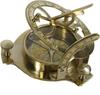 Sundial Compass - Solid Brass Sun Dial