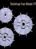 7.5HP Desktop Motor Fan Blade, 16mm Inner Diameter, 138mm Outer Diameter