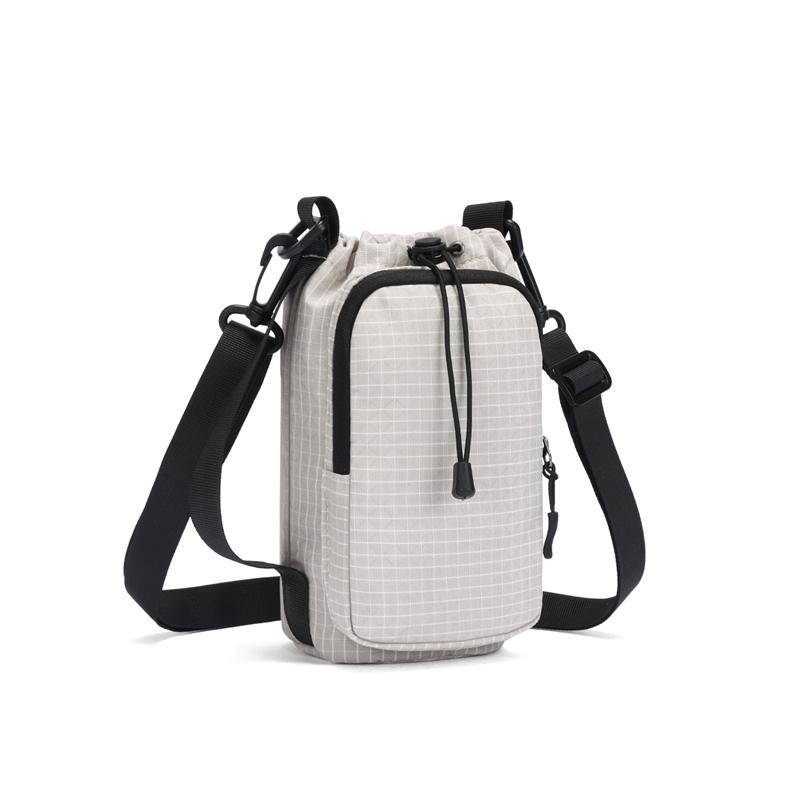 Karriertes kleines quadratisches Tasche Outdoor Sport Wasserflasche Handy Umhängetasche
