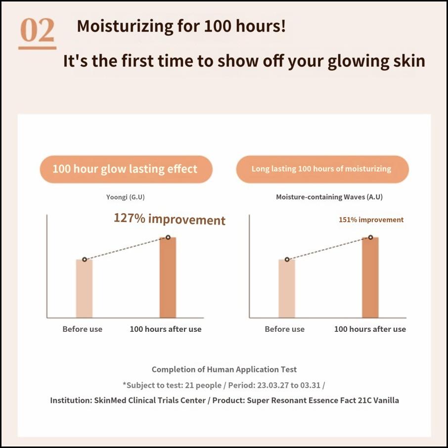 MISSHA Cho Gong Jin Esence Pakt 21C Vanilka / 23C Písek SPF50+ PA+++ Rozjasňující Bylinný Polštářkový Make-up