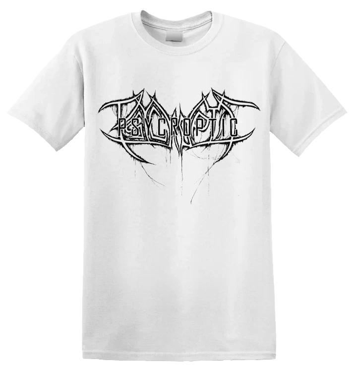 PSYCROPTIC -  Old School Logo  T-Shirt (White) 2XL