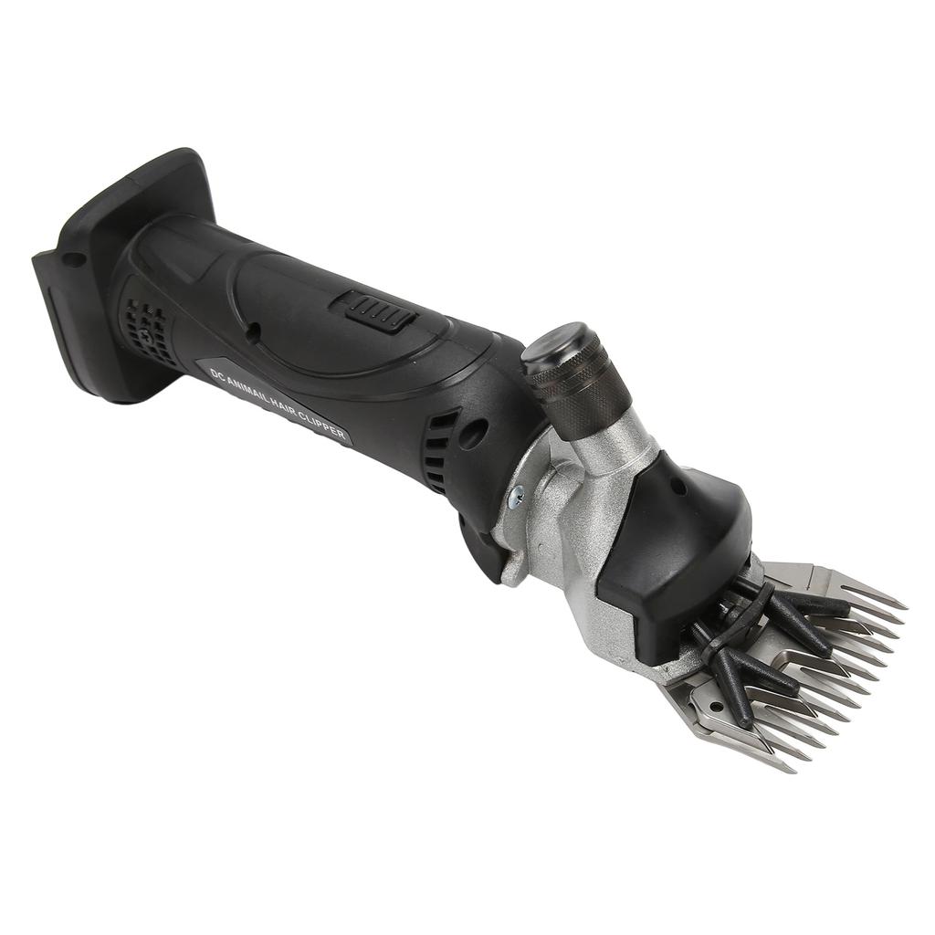 Sheep Shears Black 200W Motor 6 Speed Maximum 2600RPM 4000mAh Alloy Blade Carpet Trimmer for Home