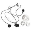 Brake Master Cylinder Kit Hydraulic Disc Brake Set with 3 Brake Discs for 150CC Go Kart ATV
