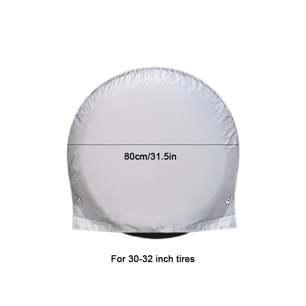 Automotive Wheel Protector UV Resistant Car Wheel Covers RV Tire Bag Sun Protection Auto Tire Cover for Sun Rain Tyre Protection