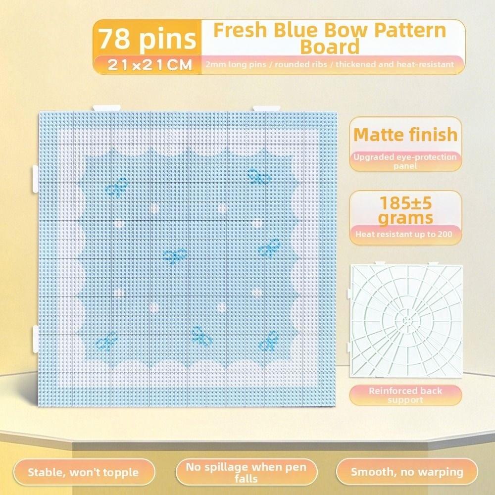 2.6mm Beads Perler Beads Boards Matte Color Melting Beads Boards  Puzzle Making