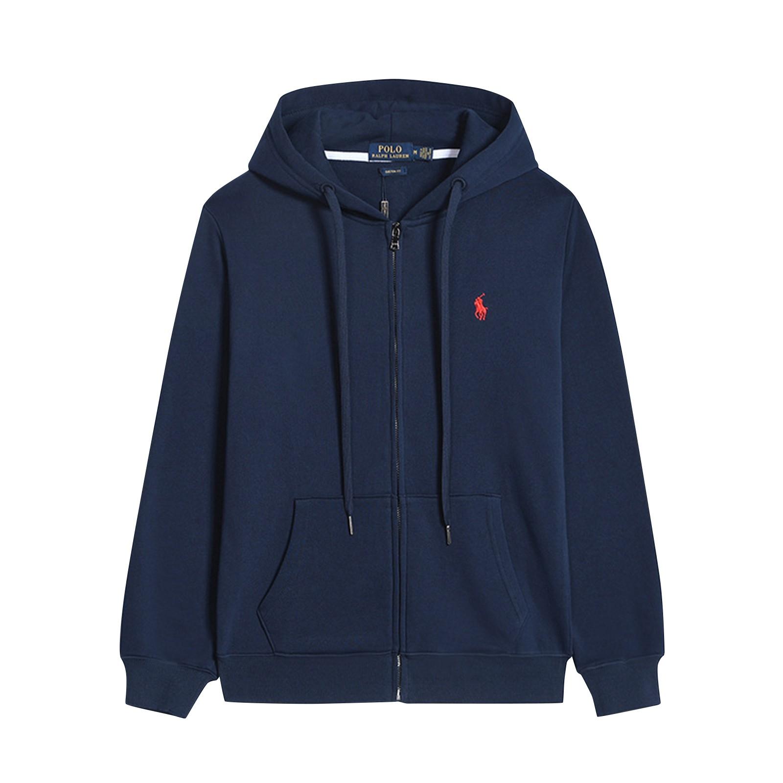 Cooperate Lente Dunne Hooded Vest Kleur Sweatshirt Geborduurd Los Groot Paul Herenjas M