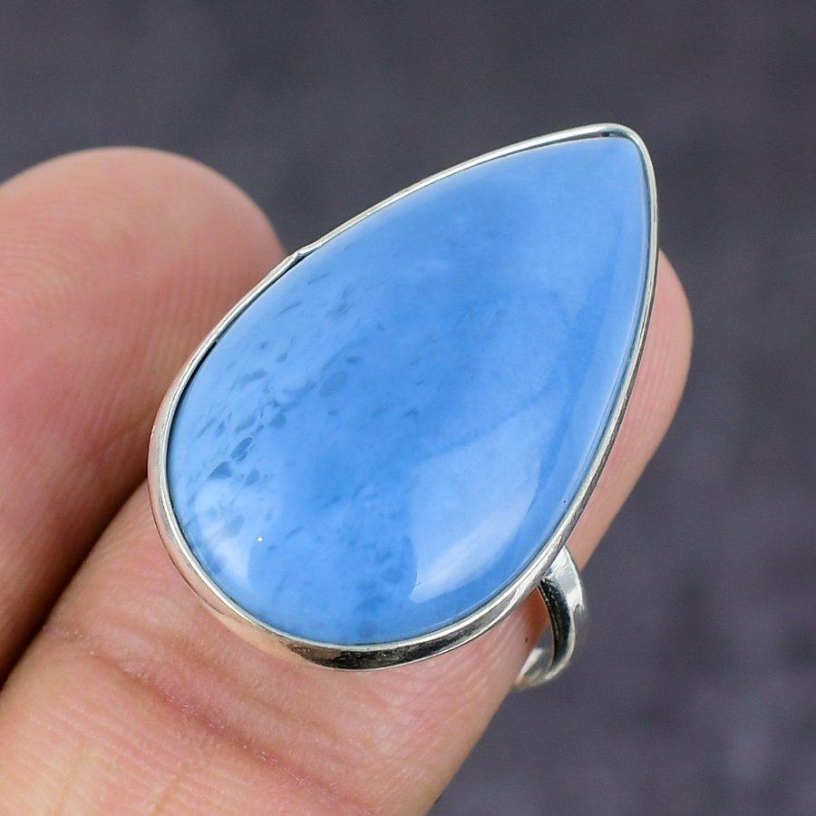 Owhyee Opal Gemstone 925 Sterling Silver Jewelry Ring Size 7.5