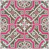 Nitoms decolfa Tile Stickers, Pink, Kitchen Decor, Oil Stain Prevention, Pack of 4, M4000